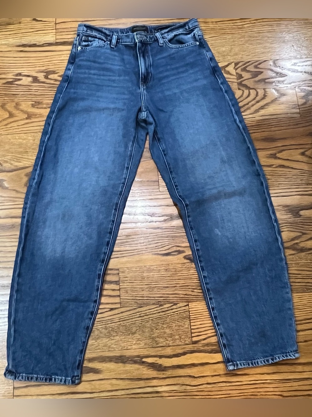 Banana Republic Women’s High Rise Barrel Jeans Size 27 Loose Baggy Relaxed Fit